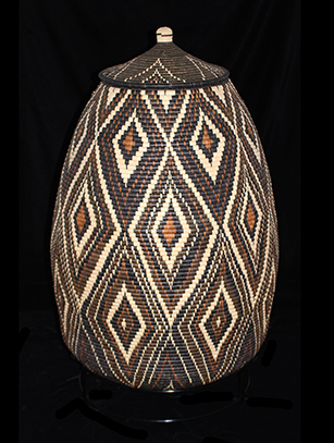 Marvelous Zulu Basket from South Africa - #18 - Sold